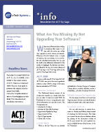 July 2009 E Tech Newsletter-What Are You Missing By Not Upgrading