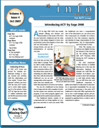 Jan 2009 E Tech Newsletter-Nurture Marketing With ACT! 