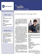 October 2009 E Tech Newsletter-Introducing ACT! by Sage 2010 -Version 12