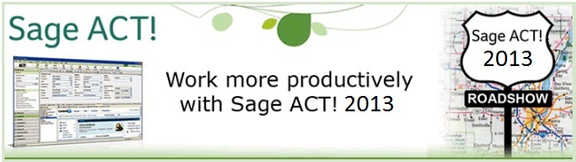 SAGE ACT 2013 Roadshow Chicago Area